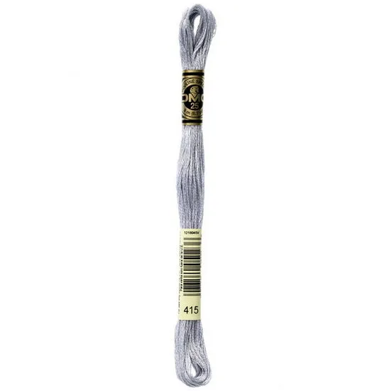 Embroidery floss - pearl gray - 415