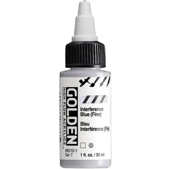 Acrylic high flow - 1 oz interference blue fine s7