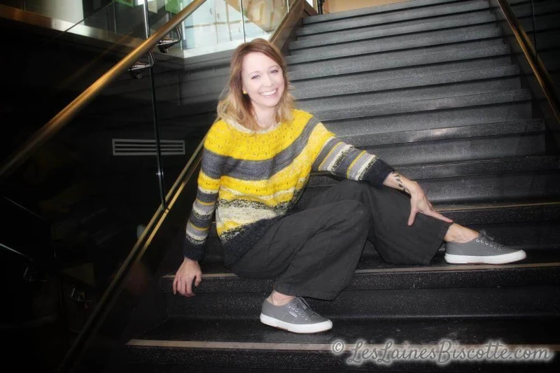Ray of Soleil free sweater pattern