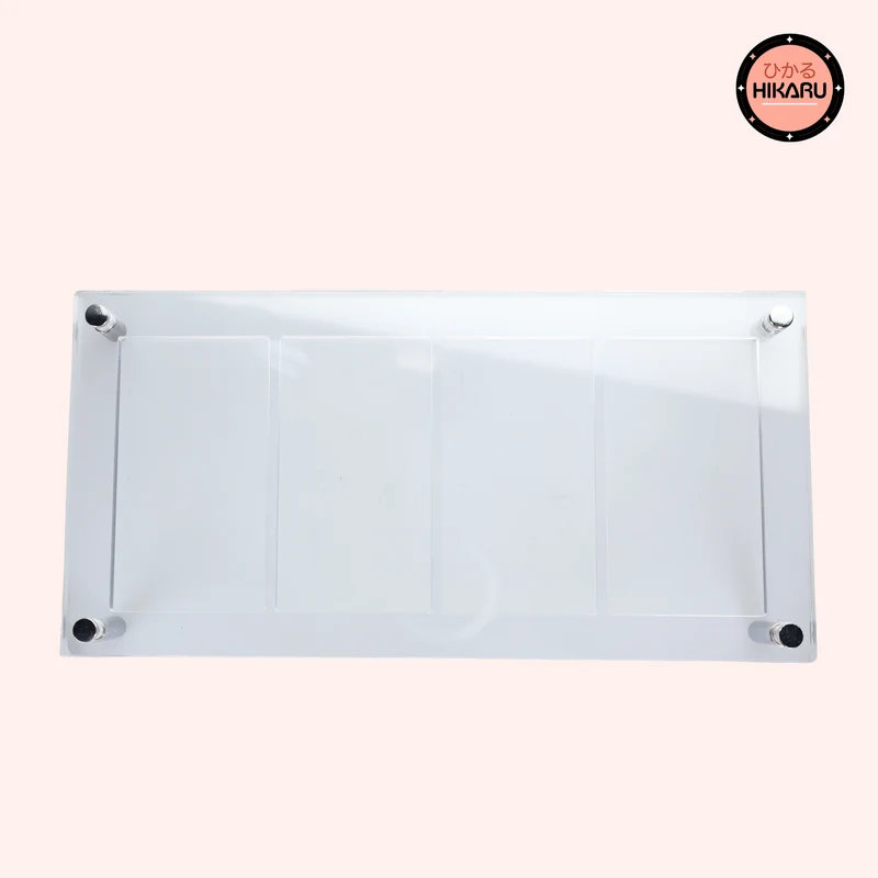 Présentoir Acrylique Premium - 4 Slots