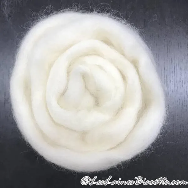 ROVING FELTABLE BFL WOOL 30G