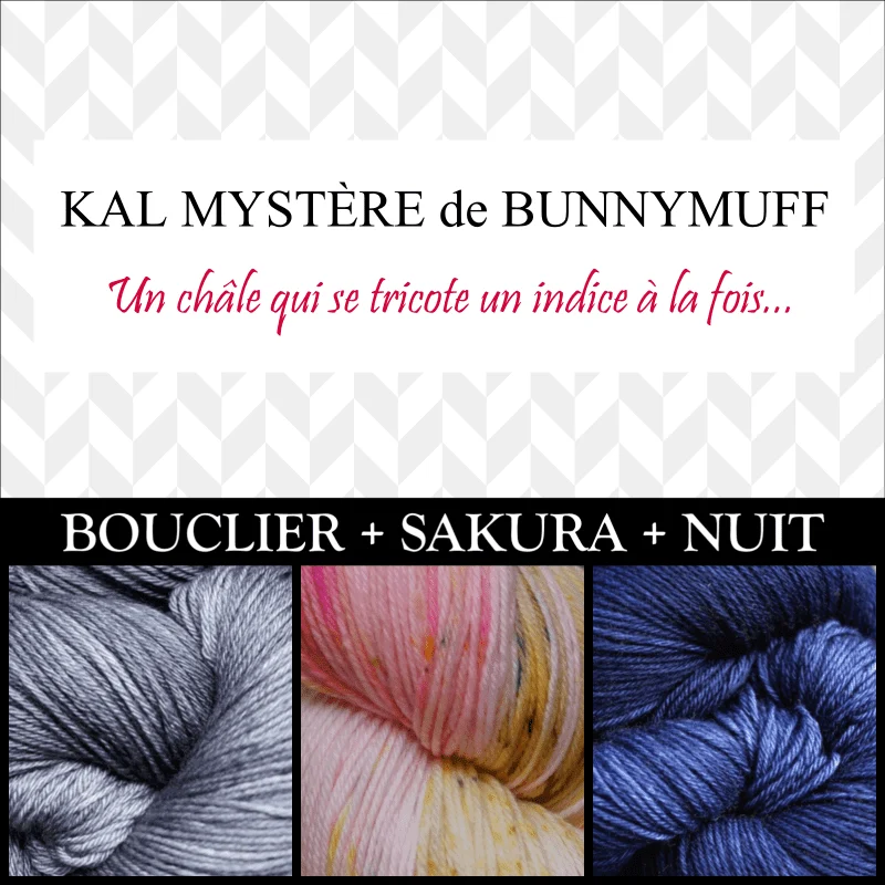 Shawl Knitting Kit by bunnymuff Mona Zillah