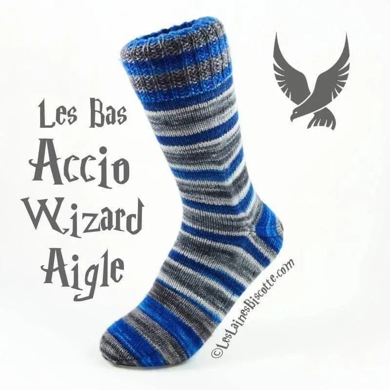 ACCIO WIZARD SOCKS PATTERN