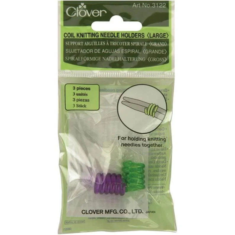 Clover spiral support for knitting needles 3123 or 3122