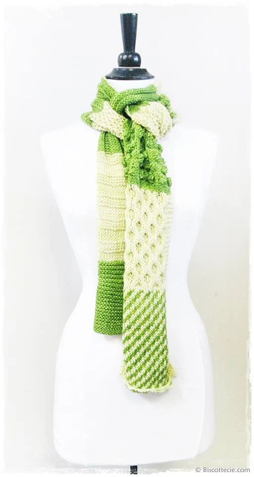 Knitting pattern for beginners - Underage Wizard's scarf