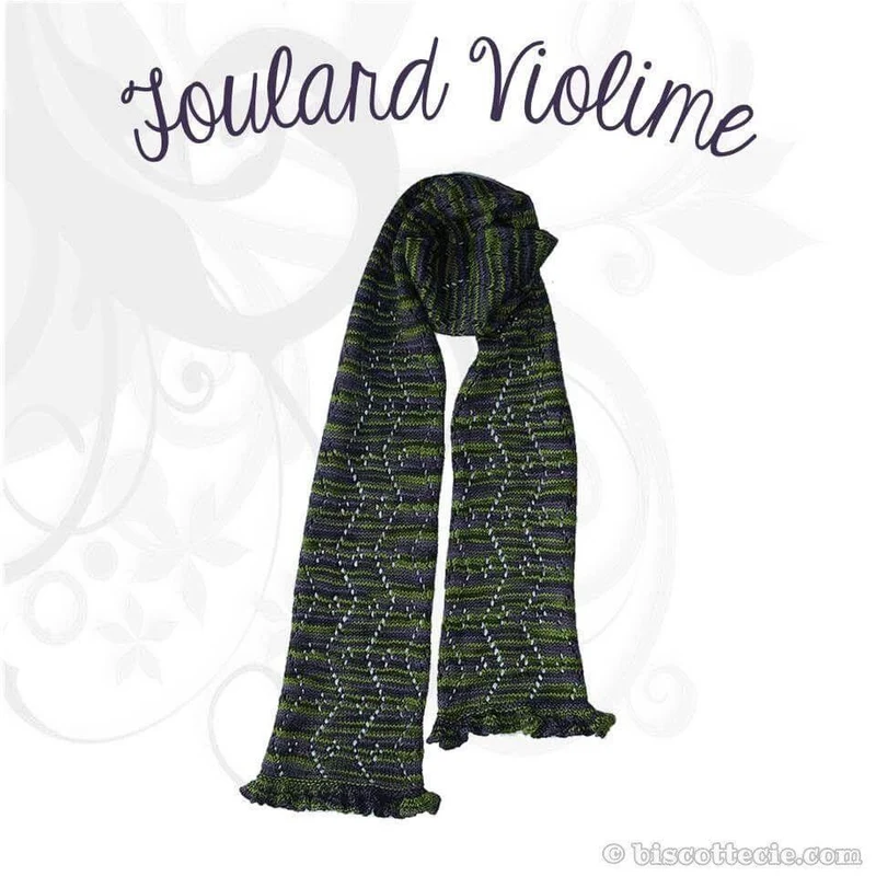 Head scarf pattern - "Violime"