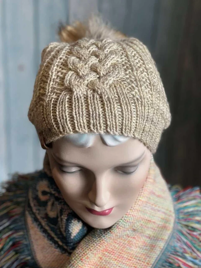 Molly's hat - Free knitting pattern
