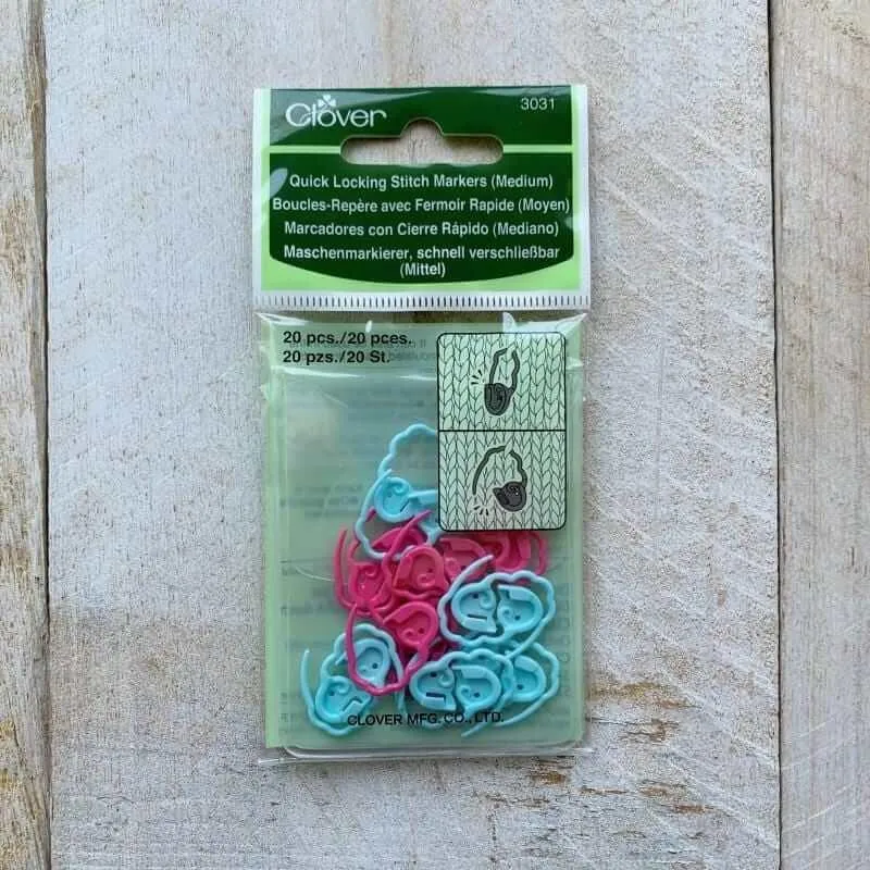 Stitch Markers Clover 3030 , 3031, or 3032