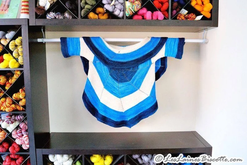 Knitting pattern - Biscotte's Pinwheel