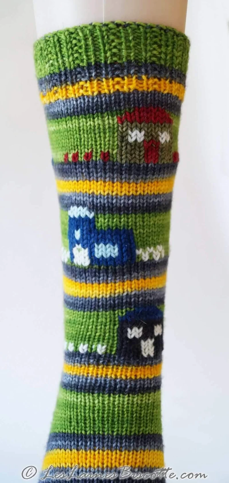 Free sock pattern - Saint-Élie-de-Caxton