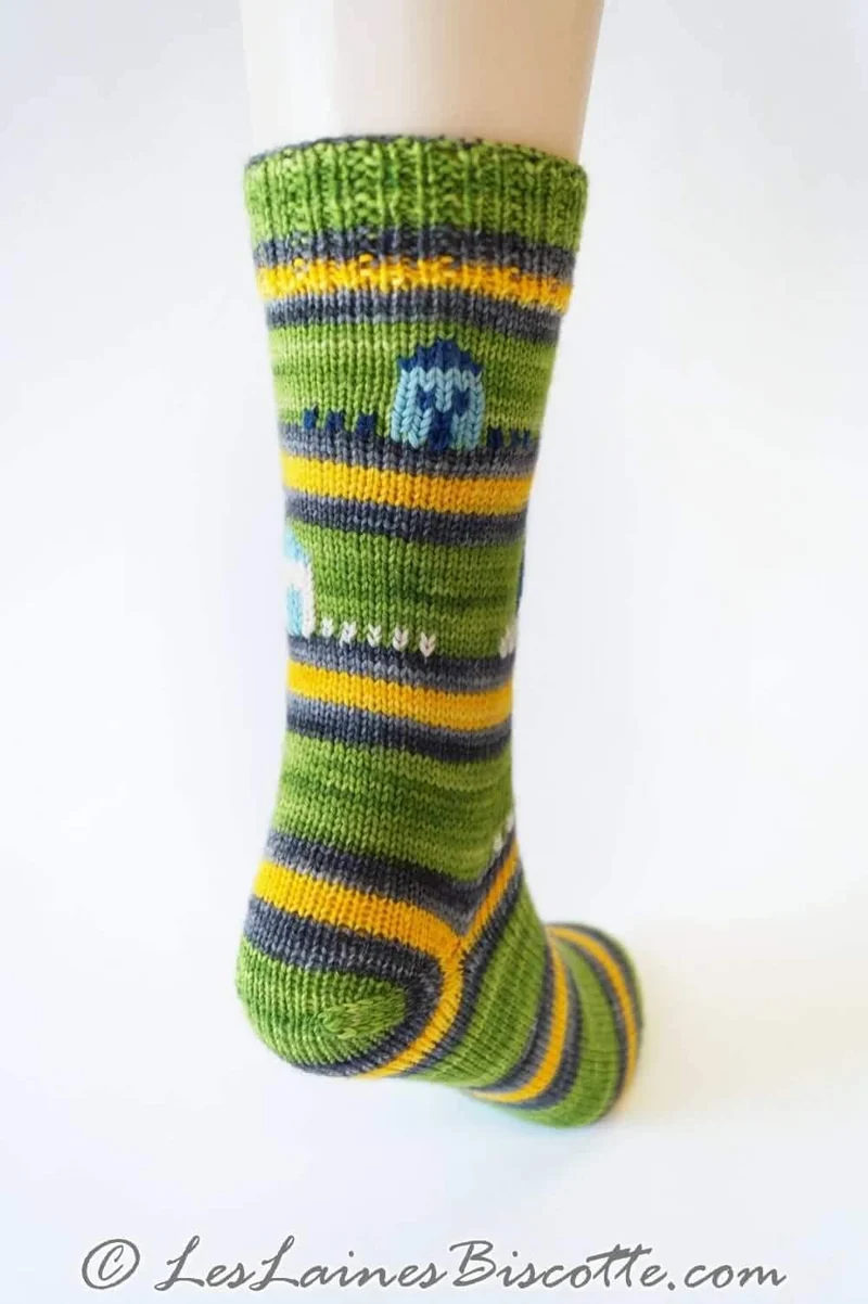 Free sock pattern - Saint-Élie-de-Caxton