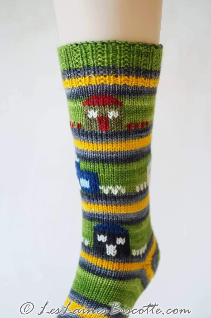Free sock pattern - Saint-Élie-de-Caxton