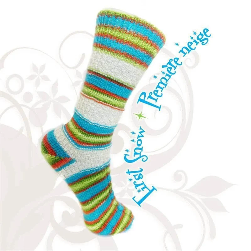 First Snow sock pattern