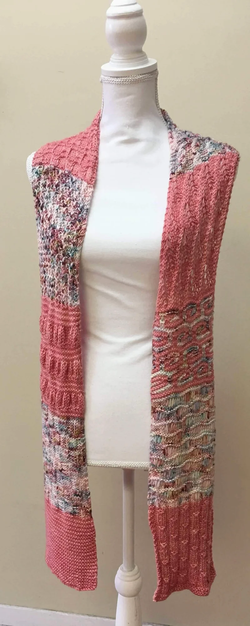 Knitting Pattern for beginners - Knitting-101 Scarf