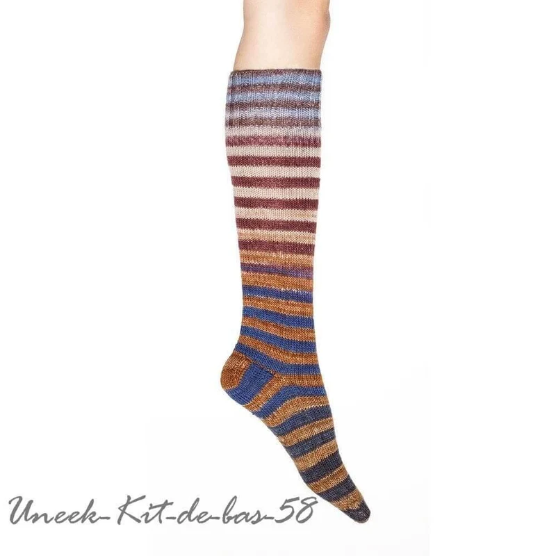 Urth Uneek - Self-Striping Matching Sock-Kit