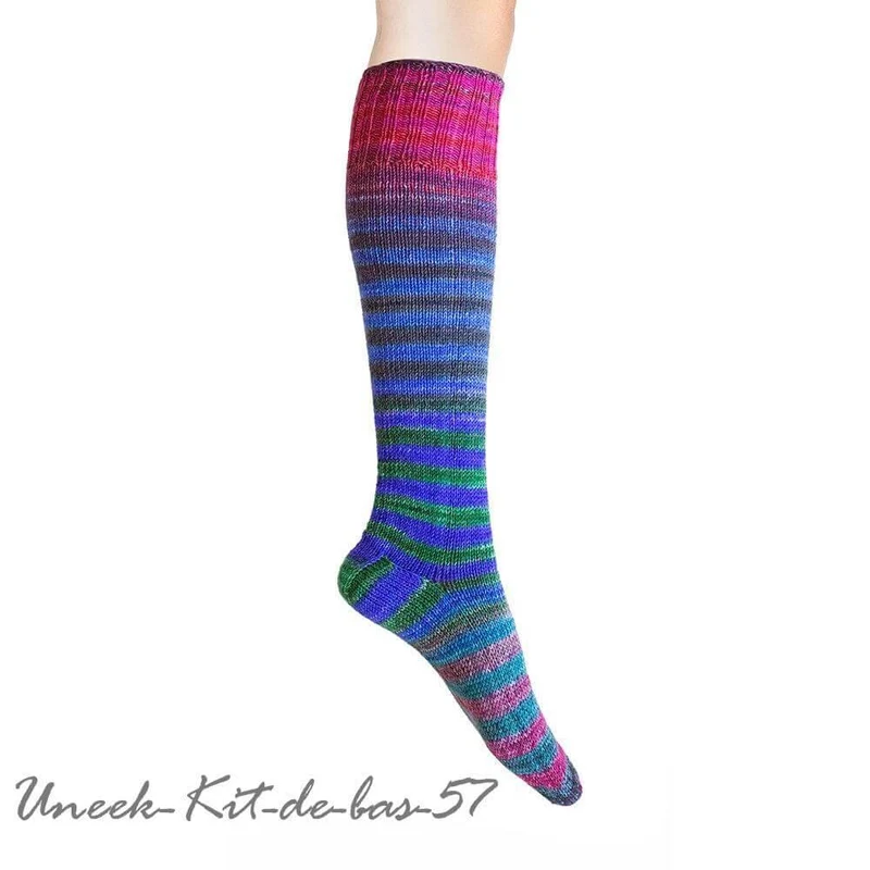 Urth Uneek - Self-Striping Matching Sock-Kit