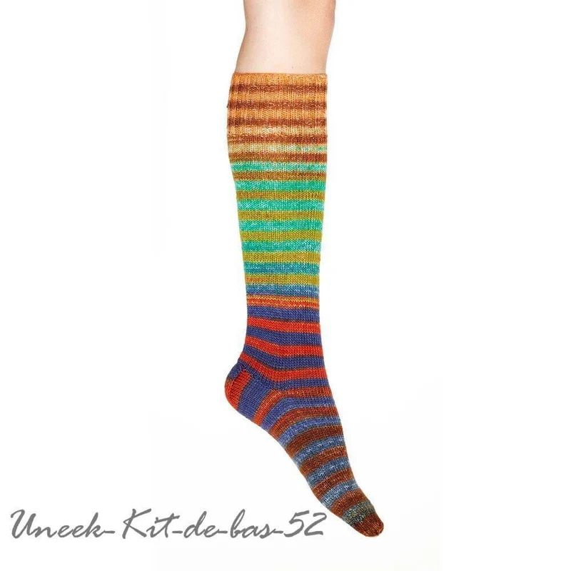 Urth Uneek - Self-Striping Matching Sock-Kit