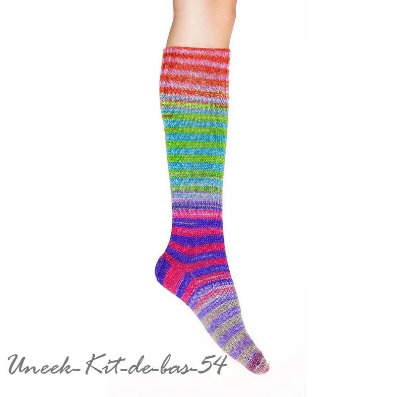 Urth Uneek - Self-Striping Matching Sock-Kit
