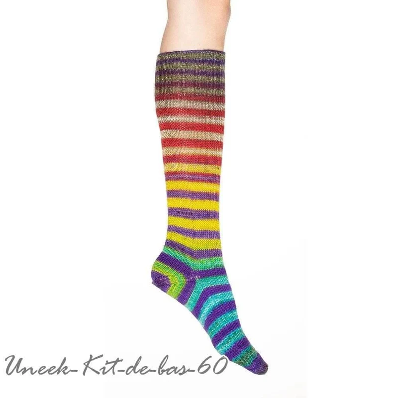 Urth Uneek - Self-Striping Matching Sock-Kit