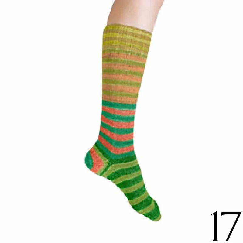 Urth Uneek - Self-Striping Matching Sock-Kit