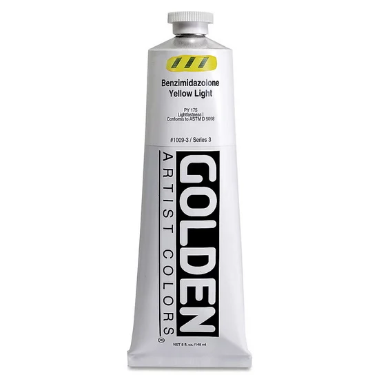 Acrylic heavy body - 5 oz benzimidazolone yellow light s3