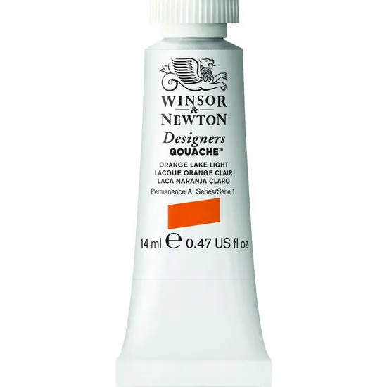 Designers gouache - 14ml - orange lake light - s1