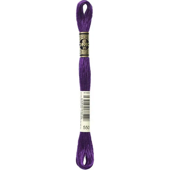 Embroidery floss - v dark violet - 550