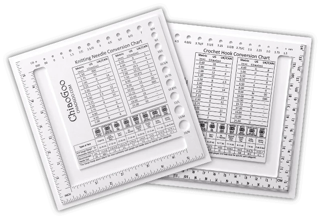 ChiaoGoo Knitting Needles Gauge