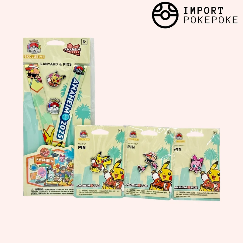 Merch Pikachu & Co Palmiers - Anaheim World Championships 2025