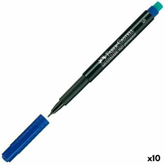 Permanent fineliner 0.4mm blue