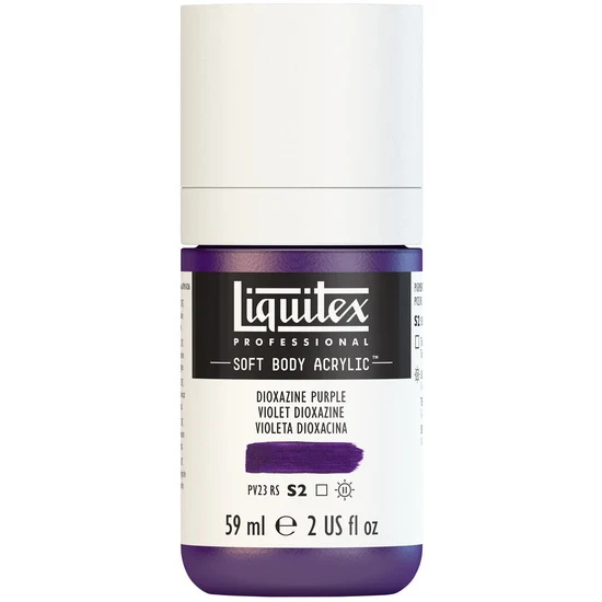 Soft body acrylic - 2oz - dioxazine purple - s2