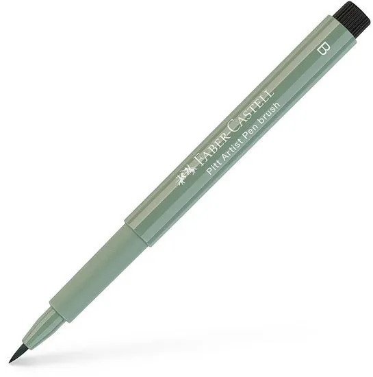 Pitt brush tip marker verdigris