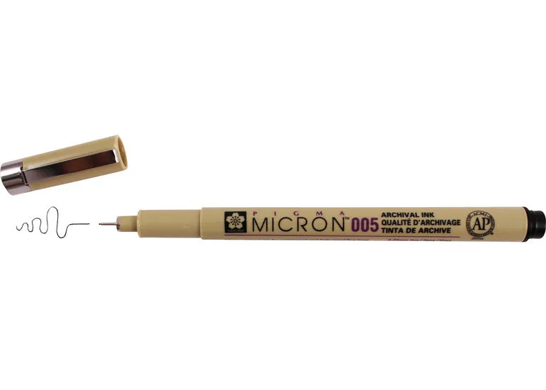 Pigma micron pen 0.2mm black