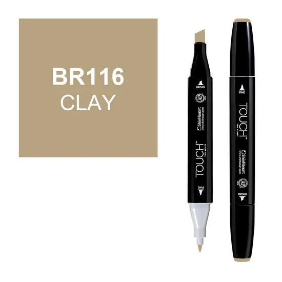 Touch Twin Marker Clay
