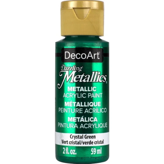 Americana Acrylic Dazzling Metallics Cristal Green - 60ml