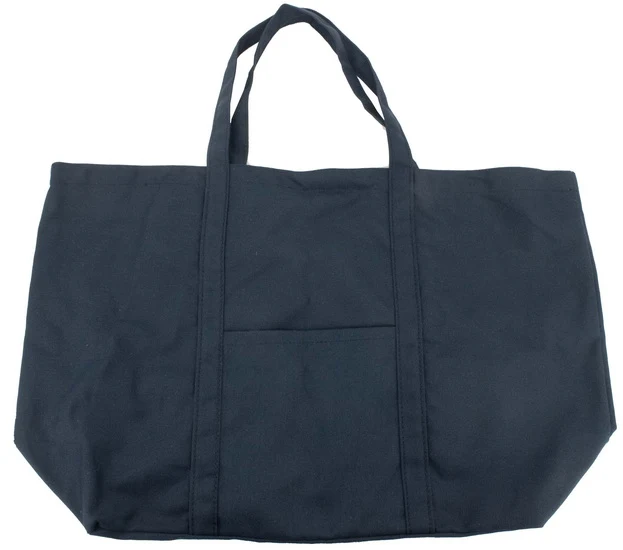 Large Tote with Pocket Blue