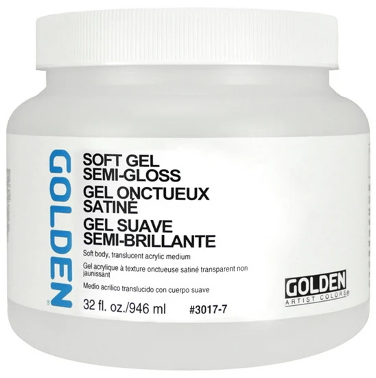 Soft semigloss gel - 32 oz