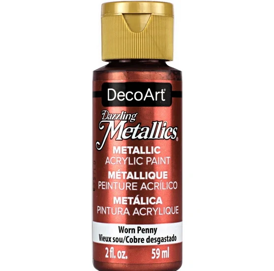 Americana Acrylic Dazzling Metallics Worn Penny - 60ml