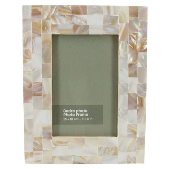 MOP chips tiled design photo frame