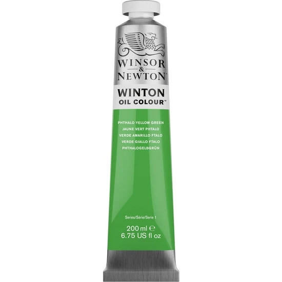 Winton oil - 200ml - phthalo yellow green - s1