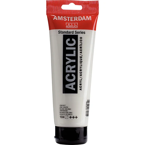 Amsterdam Acrylic Zinc White - 250ML