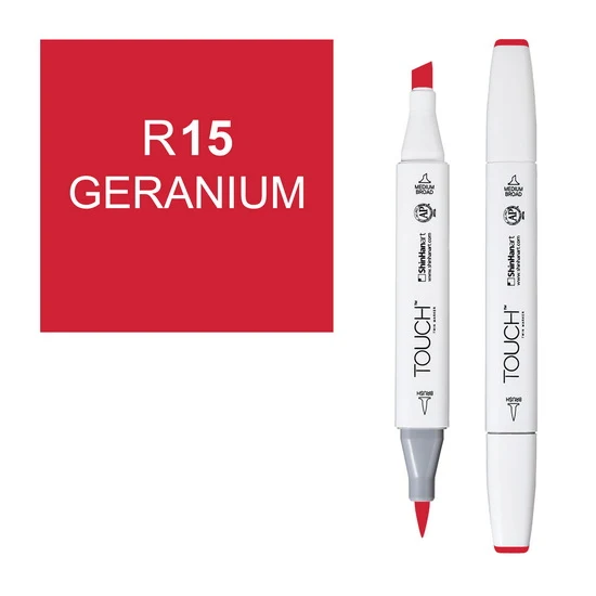 Touch Brush Marker Geranium