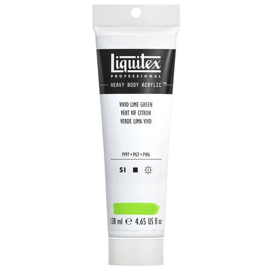 Acrylic hb - 4.65oz - vivid lime green - s1