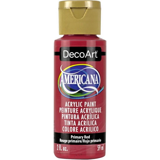 Americana Acrylic Primary Red - 60ml
