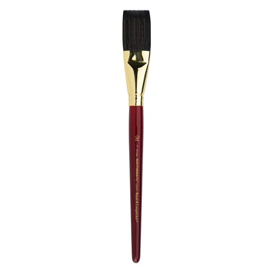 Nocturna Brush Short Handle Stroke 1"