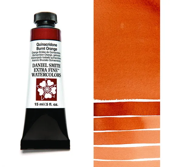 Watercolor Tube Quinacridone Burnt Orange S2 - 15ml