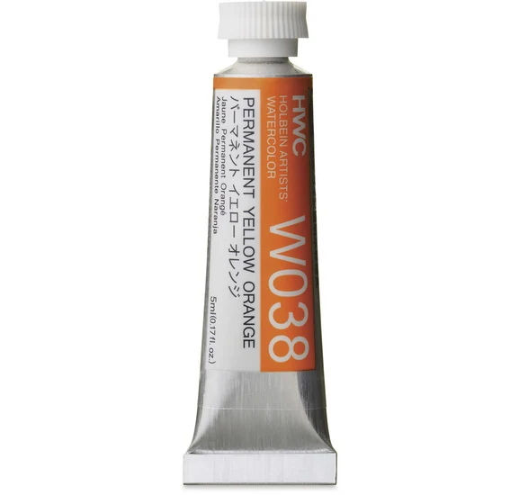 Watercolor Permanent Orange Yellow Series A - 5ml