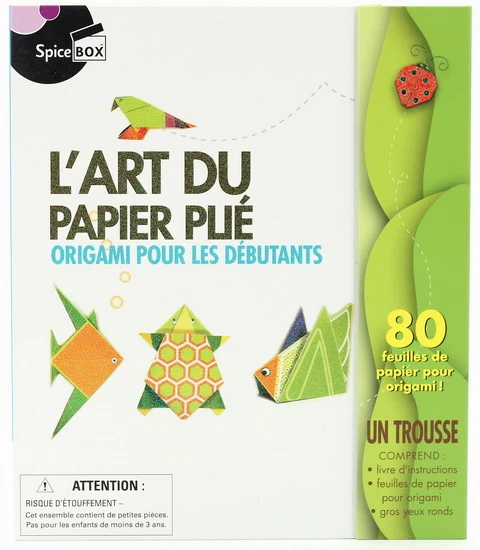 L'art du papier plié - Origami pour les débutants