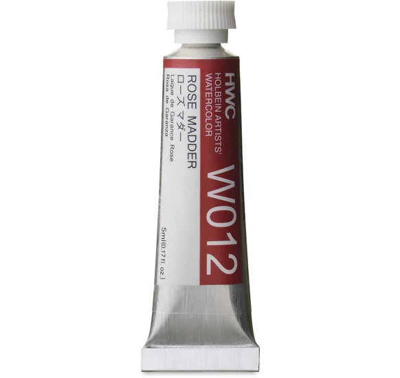 Watercolor Rose Madder Lake Series A - 5ml