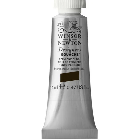 Designers gouache - 14ml - perylene black - s3